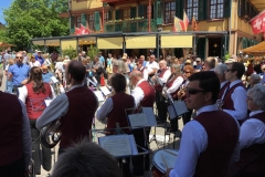 Nachmittagskonzert auf der Bärenkreuzung.