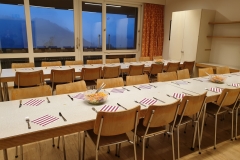 Alles ist bereit fürs Nachtessen, ...