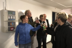Lustig geht es zu und her.