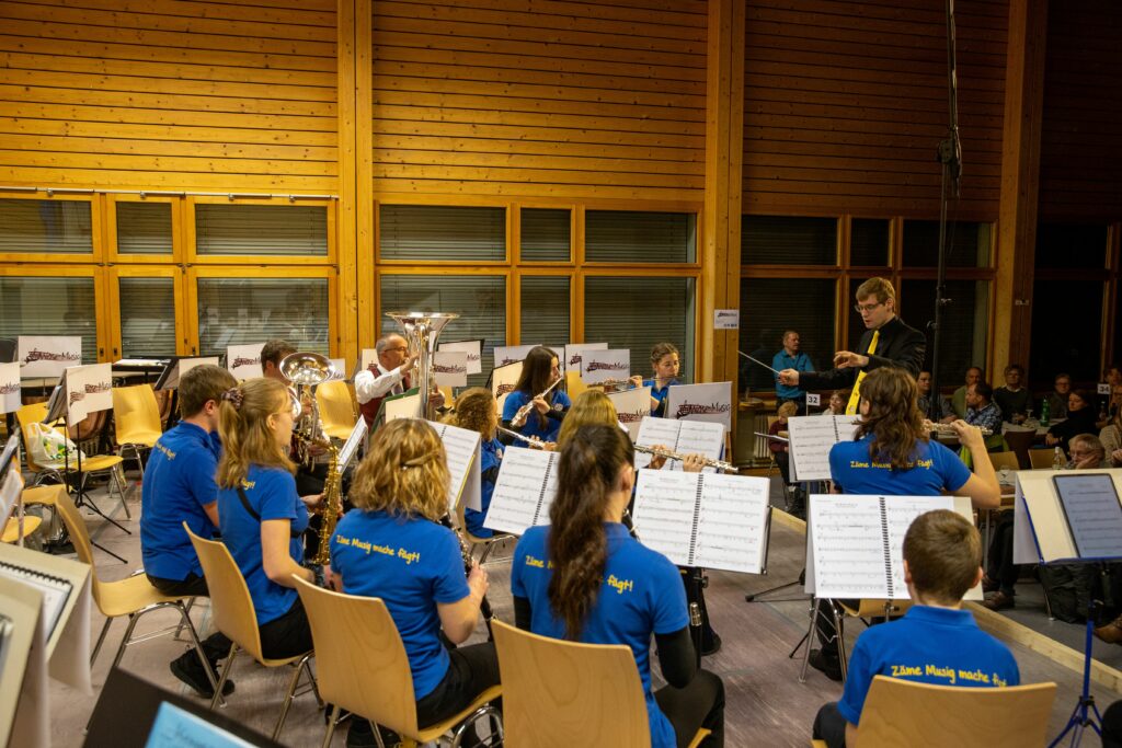 Jugendmusik Wasen-Sumiswald am Jahreskonzert der Wase-Musig 2024