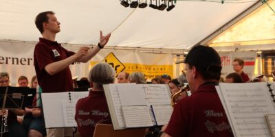 Luca beim Dirigieren